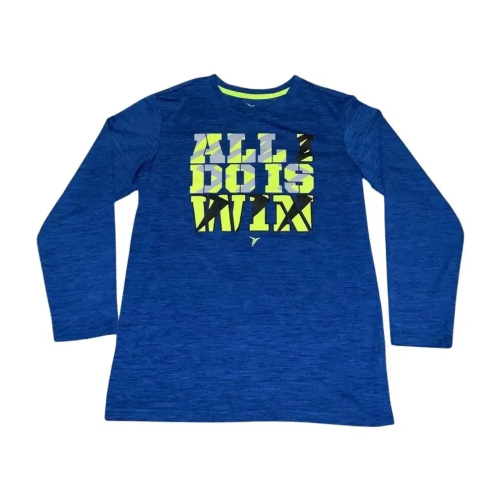 Old Navy Active “All I Do Is Win” Long Sleeve T-shirt Size Large Size XL (14-16)